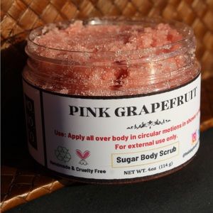 HP 🎉 Pink Grapefruit Scented Sugar Scrub - 4oz